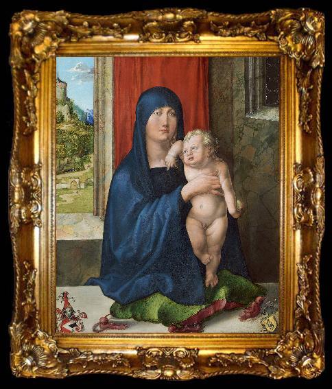 framed  Albrecht Durer Madonna and Child, ta009-2